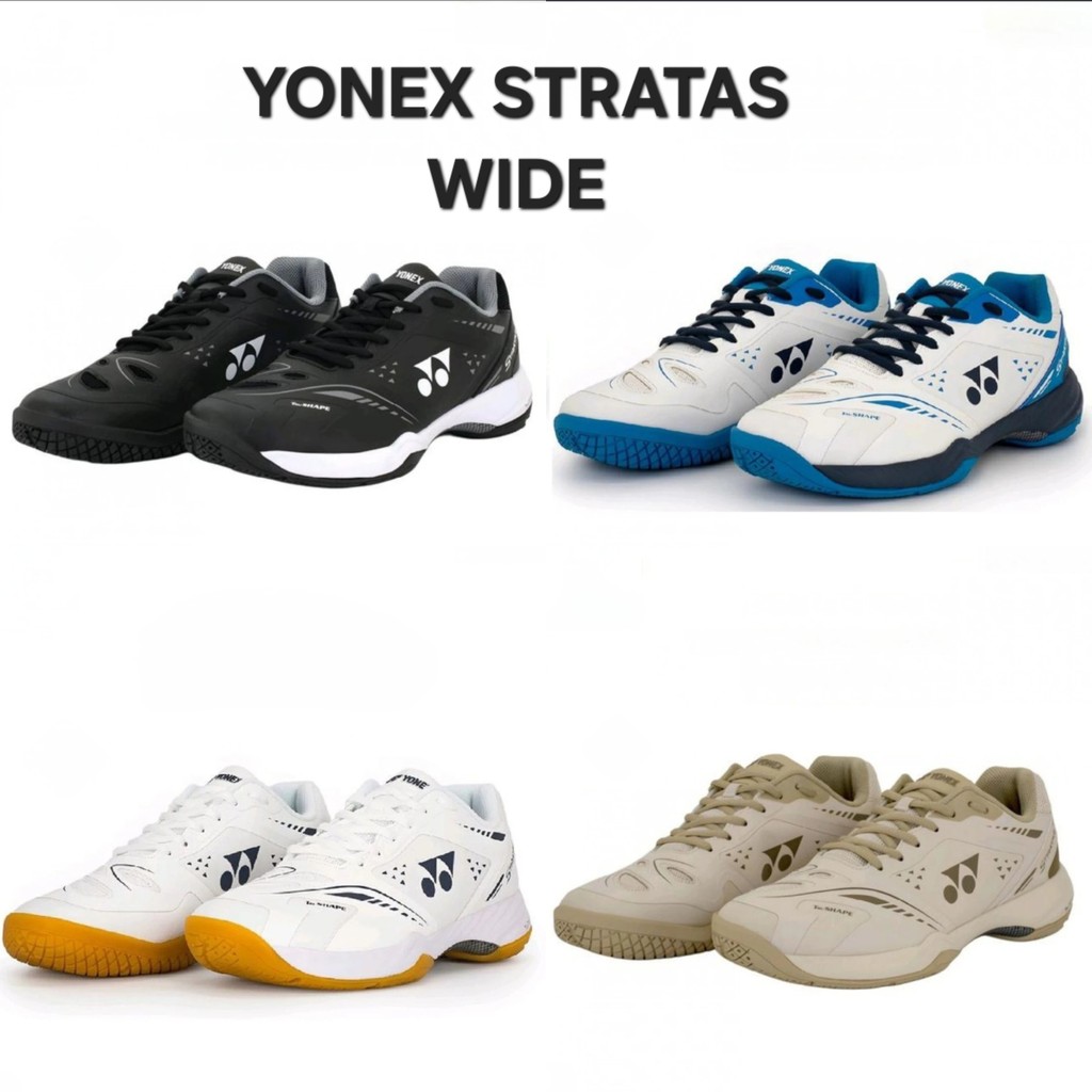 Sepatu Badminton YONEX STRATAS WIDE Badminton Shoes Original