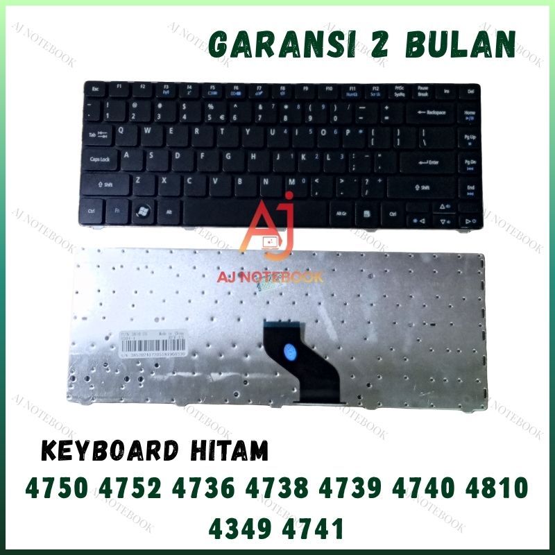 Keyboard Acer Aspire 4752 4752G 4752Z 4752ZG -AJNB