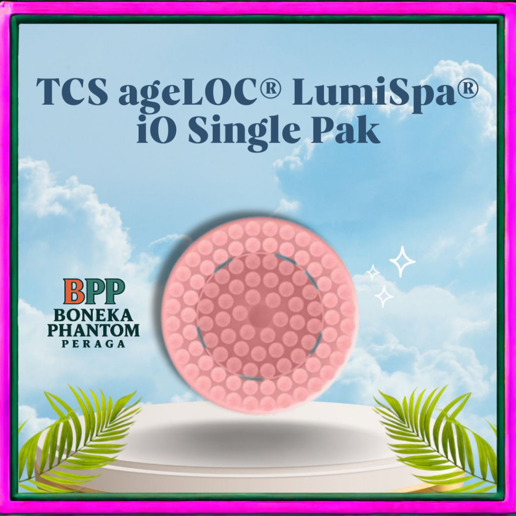 BPP TCS ageLOC LumiSpa iO Head Single Pack - Replacement Kepala Pembersih Wajah Nu Skin Anti Aging