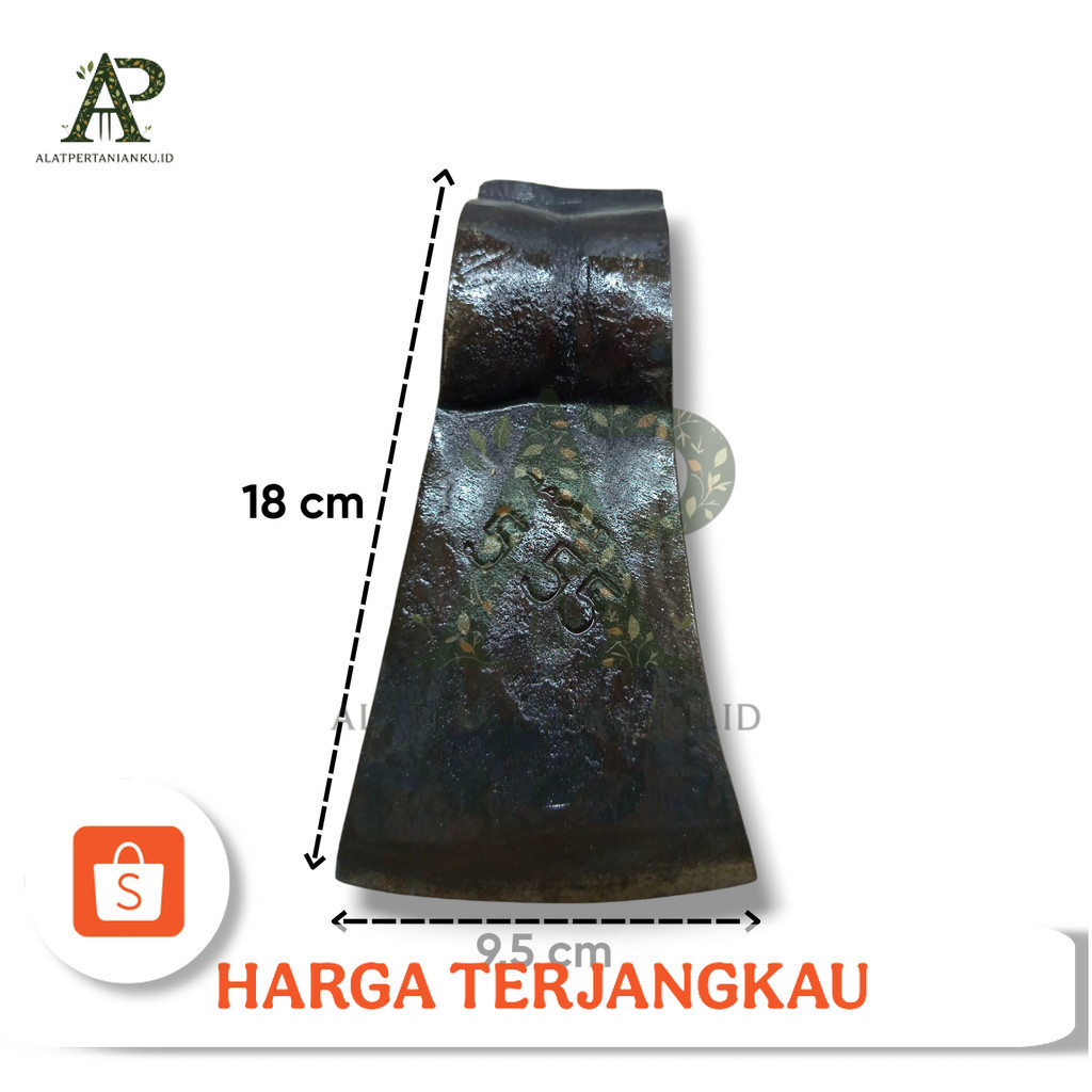 KAMPAK KAYU JAWA 555 BESAR POTONG BAJA SUPER TEBAL DAN TAJAM (ALATPERTANIANKU.ID)