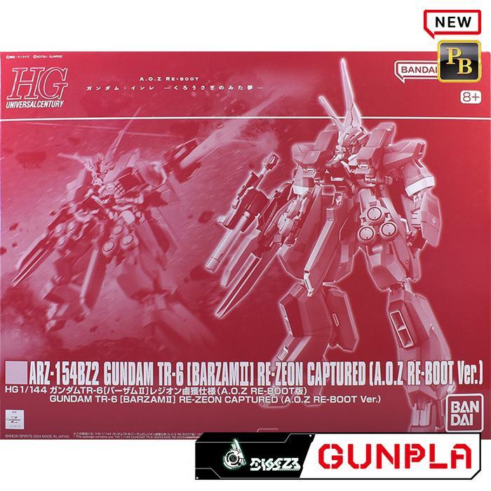 HG 1/144 GUNDAM TR-6 (BARZAM II) RE-ZEON CAPTURED (A.O.Z RE-BOOT Ver.)