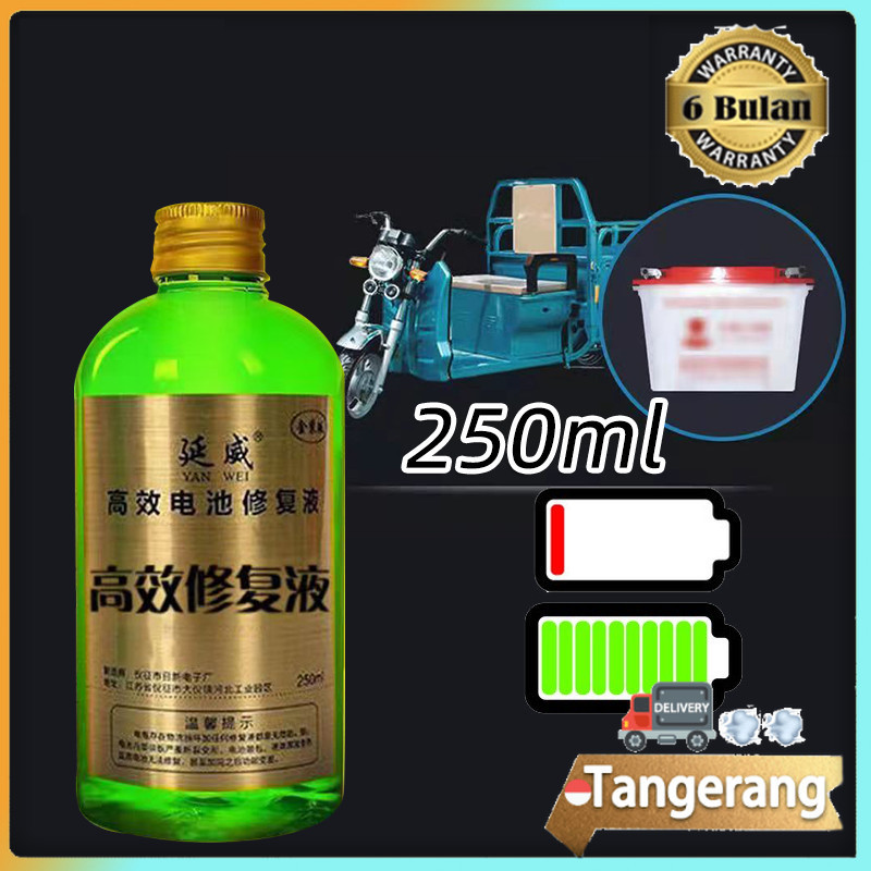 250ml Cairan Elektrolit Aki Kering Motor Mobil / Cairan Elektrolit Aki Kering