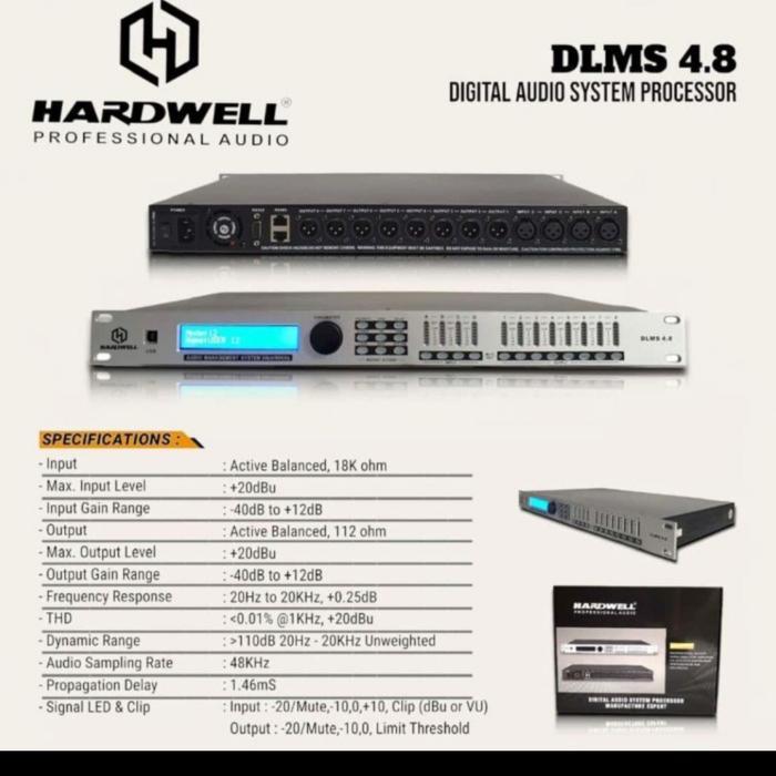 PROMO BIG SALE Speaker Management Hardwell DLMS 4.8 Original