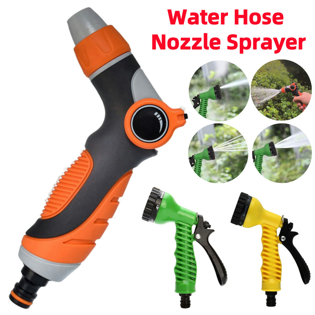 Irrigation Garden Watering Gun Thumb Control Water Hose Nozzle Sprayer Hose Spray Nozzle Garden Spra