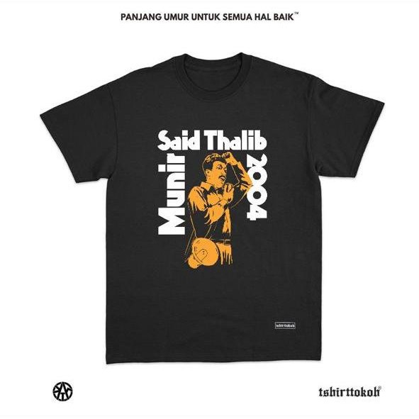 Tshirttokoh - Kaos Munir Said Thalib - Munir 2004