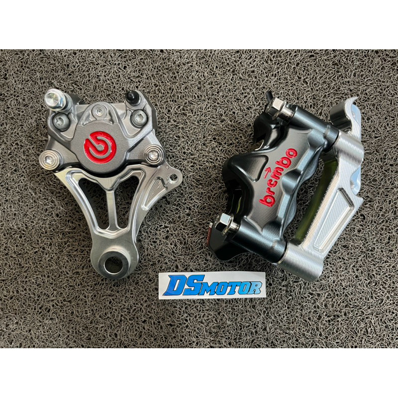 kaliper brembo GP4 4piston 4p depan dan belakang 2p 2piston PNP untuk ninjaR ninjaSS ninja R ninja S