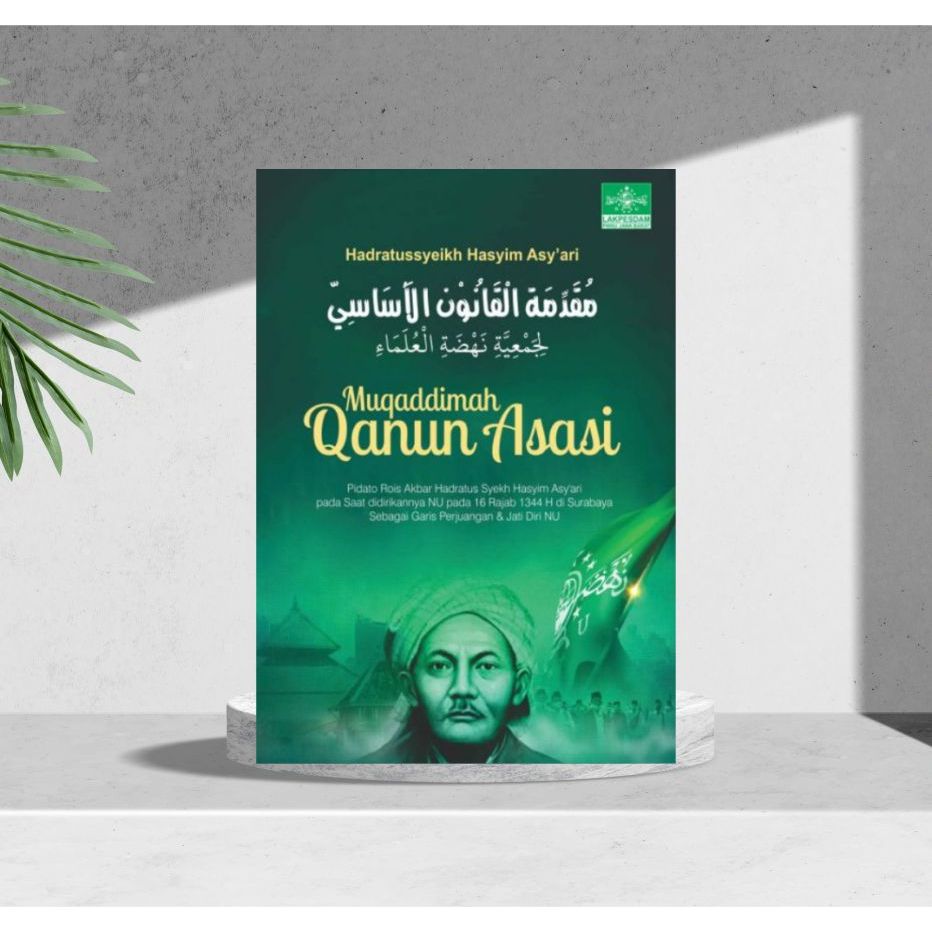 Terjemah Kitab Qanun Asasi Arab-Indo Ukuran A5