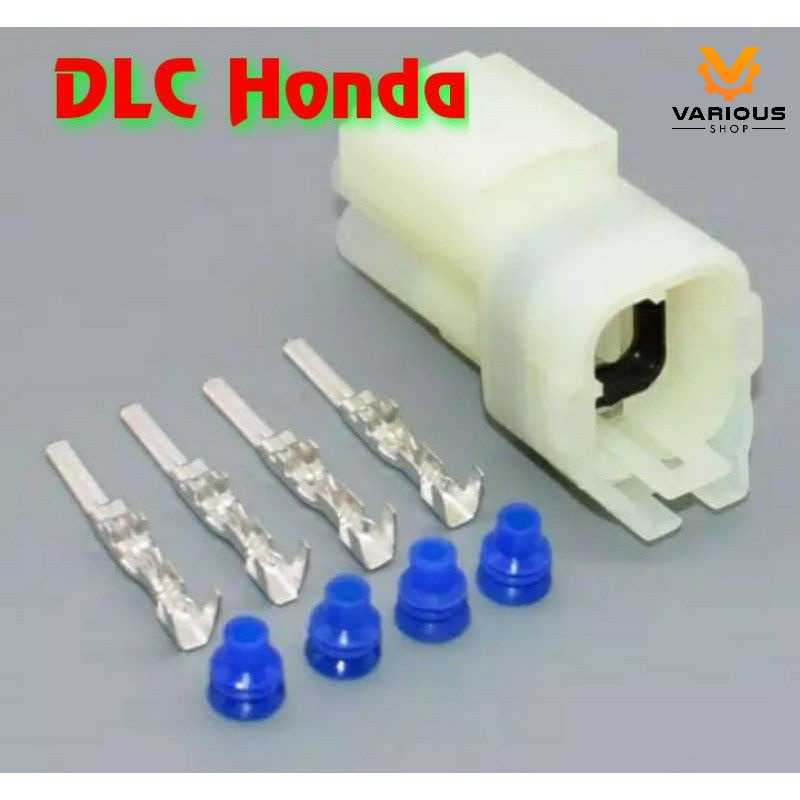 SOKET DLC HONDA 4 PIN MALE SOKET DLC RESET SOKET DLC SHORT CONNECTOR DLC ECM