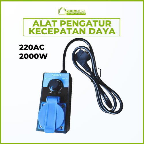 Dimmer Speed Control 2000W Pengatur Kecepatan Gerinda Dimmer Gerinda 2000 Watt AC 220V