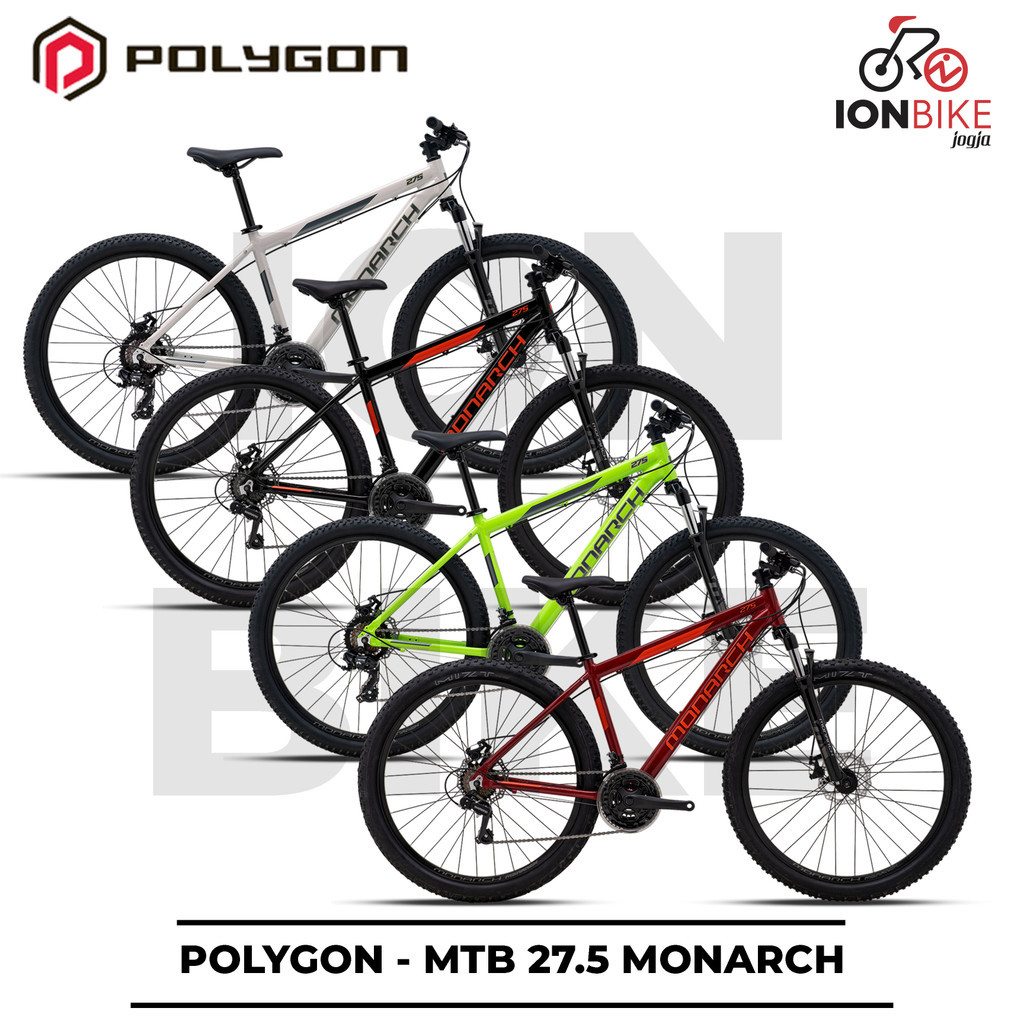 Sepeda MTB 27.5 MONARCH by Polygon Alloy Frame Terbaru Gunung 7 Speed m3 m5 New 2025 Cleave Cascade 