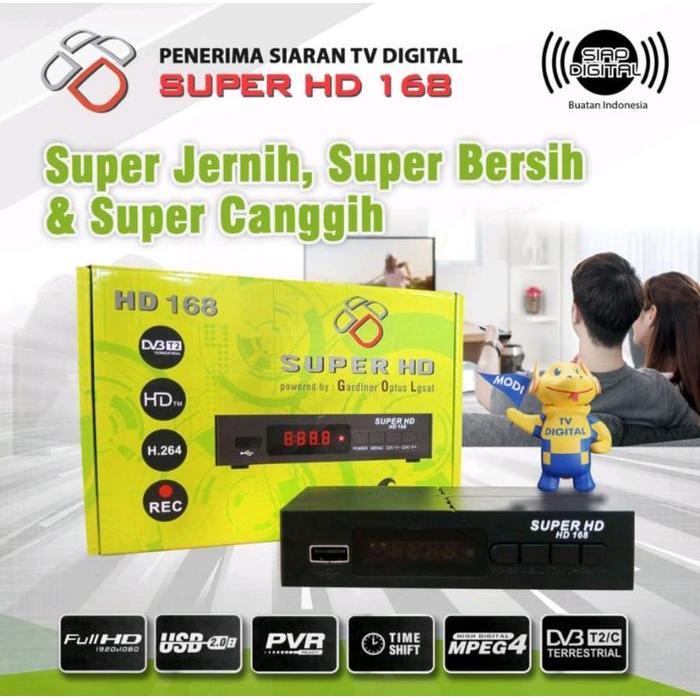 Set Top box tv digital freebox DVB T2 Full HD- STB FreeBOX READY STOCK