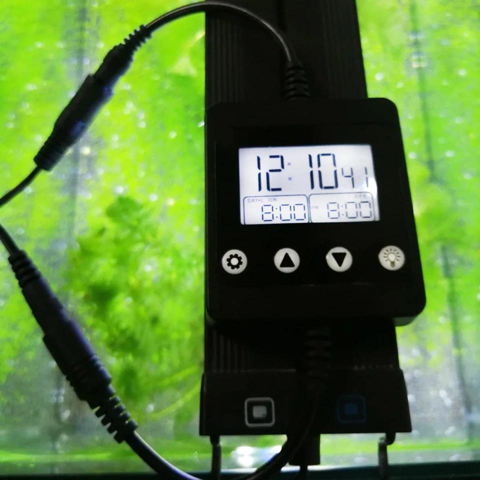 Aquarium Dimming System Fish Tank LED Light Timer Dimmer Controller Full Spectrum Lighting Accessori