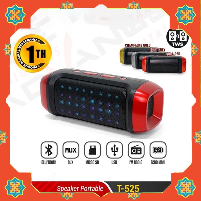 Advance Portable Wireless Bluetooth mini super bass Speaker 1200 mAh