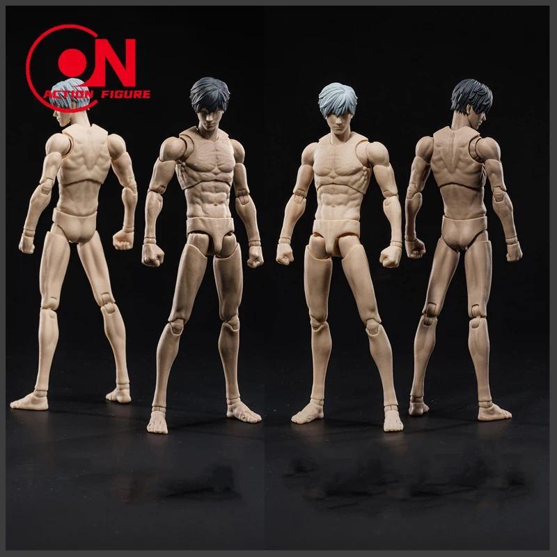 In Stock VTOYS X BMS 1/12 VB002 VB003 Male Muscle Joint Body 16.5cm Super Flexible Action Figure Art