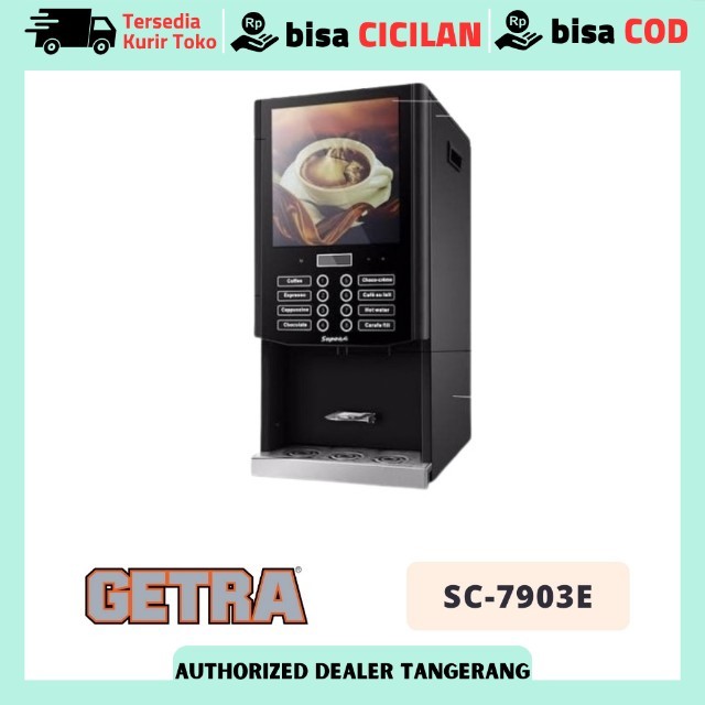 GETRA SC 7903E SC-7903E DISPENSER MESIN KOPI INSTAN COFFEE MIX DISPENSER