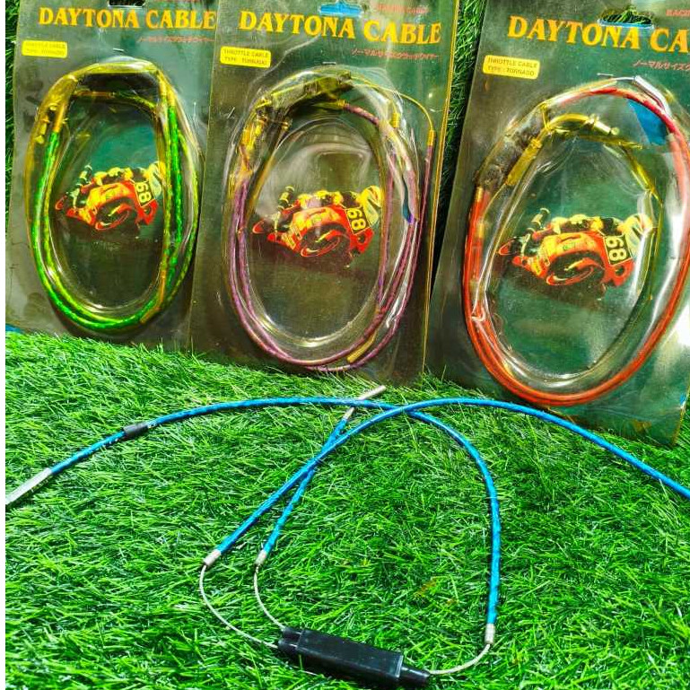 KABEL GAS TORNADO DAYTONA CARBON WARNA KABEL GAS TORNADO CARBON DAYTONA STOK LAMA premium