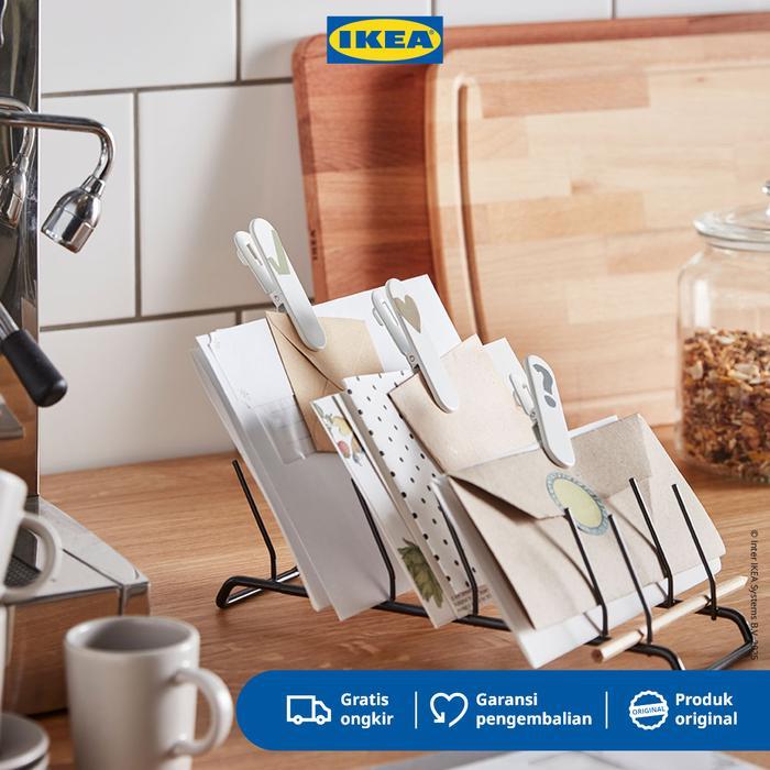 IKEA RINNIG Tempat Piring Minimalis Baja Plastik