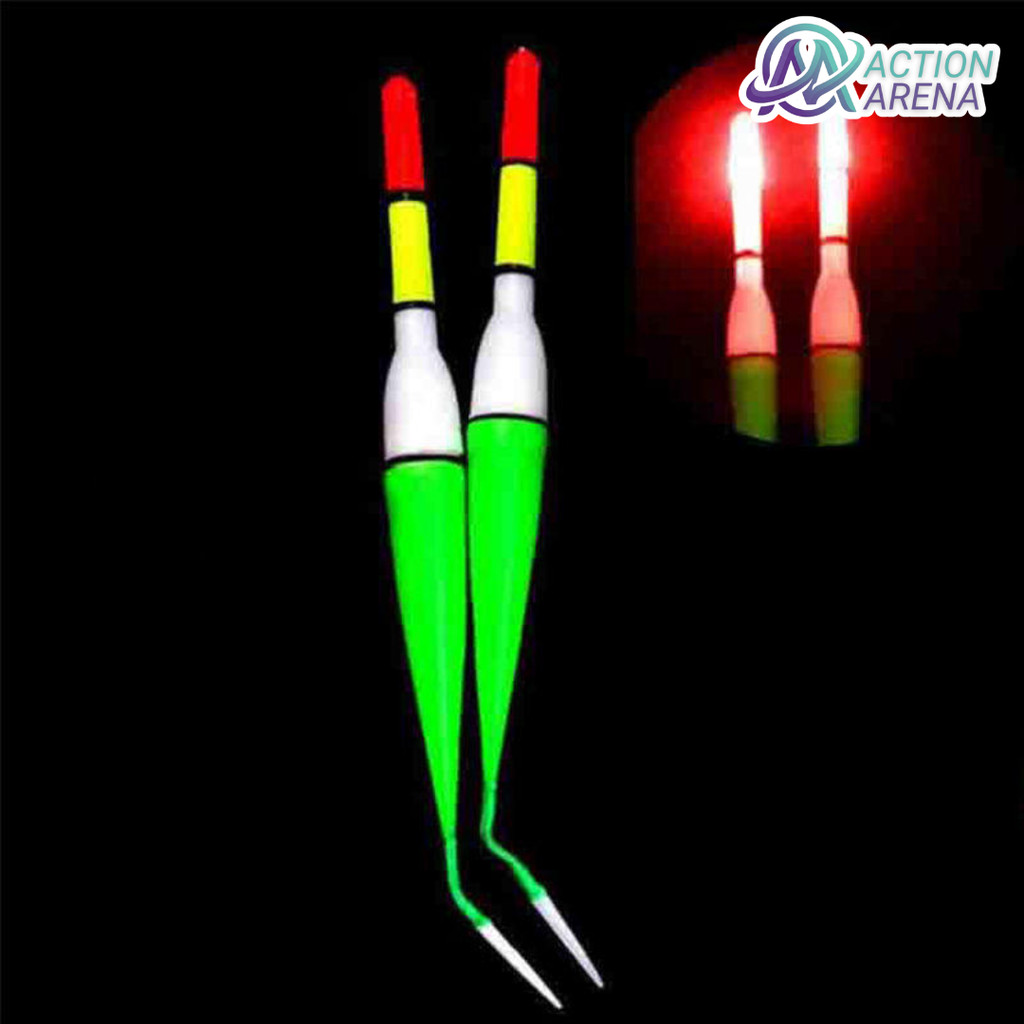 Pelampung Umpan Pancing LED Luminous Fishing Bait 2 PCS