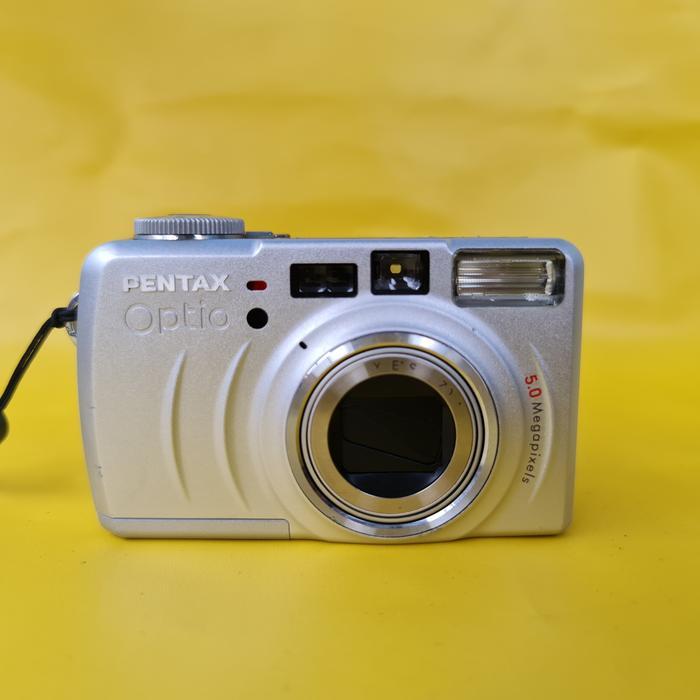 Pentax Optio 555 Mulus FULLSET Rare Kamera Digicam