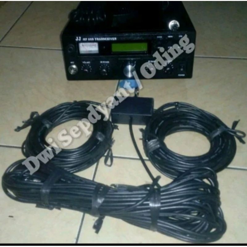 promo RADIO JJ HF SSB PAKET KOMPLIT ( RADIO + ANTENE + PSU )