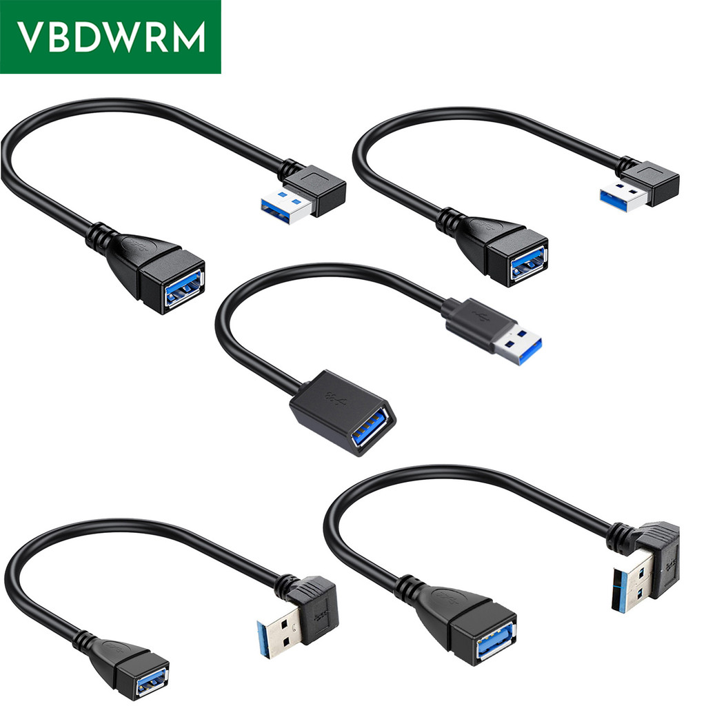 Short USB 3.0 Extension Cable USB 3.0 Male to female Cord Extension Extender USB 3.0 port protector 