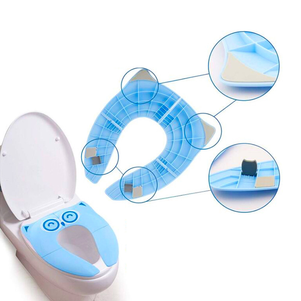 Childrens Pad Foldable Pp Plastic Lightweight Portable Mat Home Travel Use For Kids Toilet Seat Cover Foldable