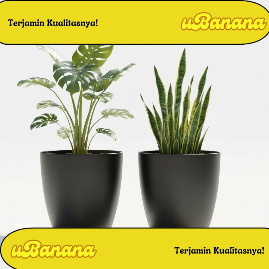 Pot Plastik Besar Minimalis Pot Tanaman Jumbo Ember Mandi Plastik Dengan Roda