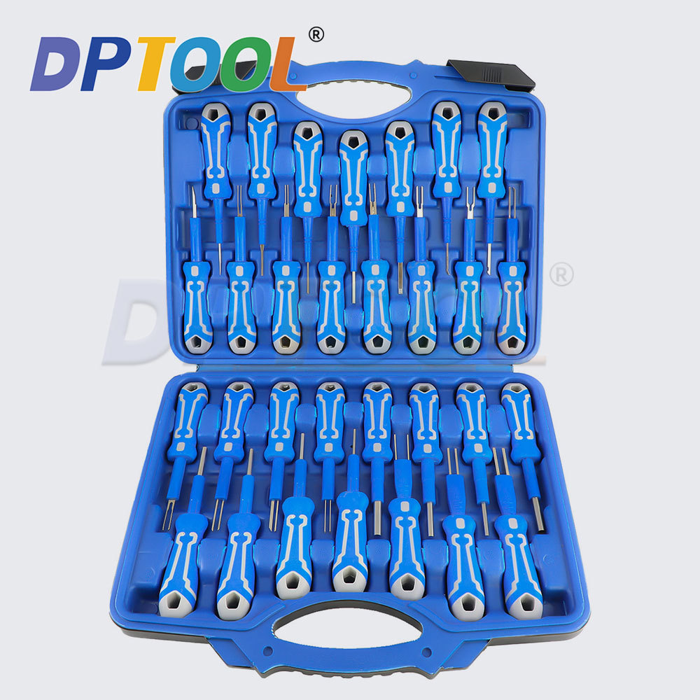 30 Pcs Terminal Pin Removal Tool Kit Electrical Connector Pin Extractor Tool Set Wire Terminal Relea