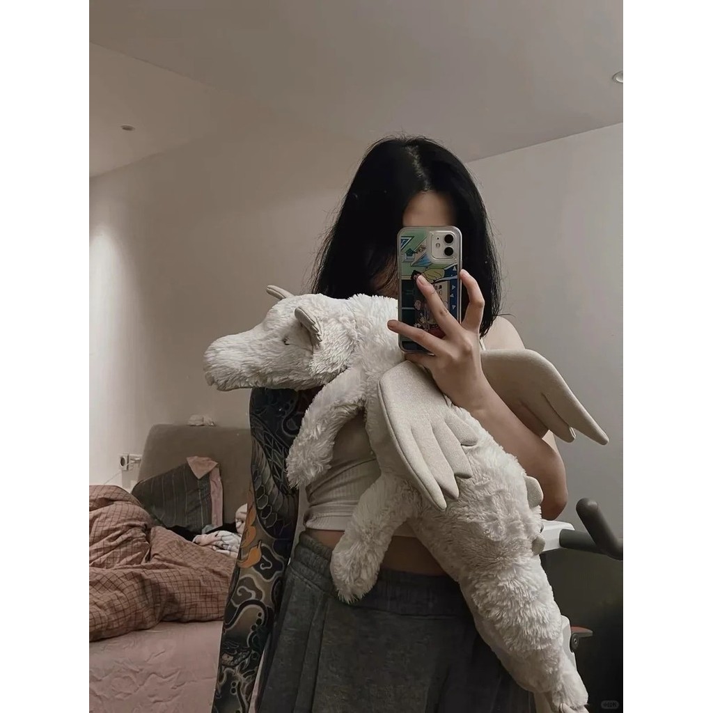 New Limited Edition White Snow Dragon Pink Snow Dragon Purple Snow Dragon Sky Dragon Doll Soothing T