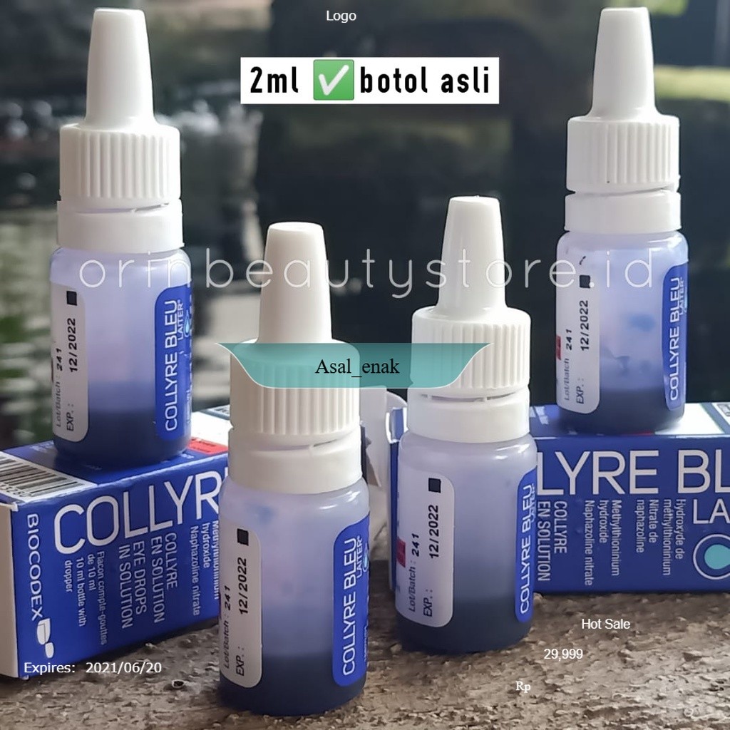 Collyre Bleu Laiter / Tetes Mata Collyrebleu (Share in bottle)