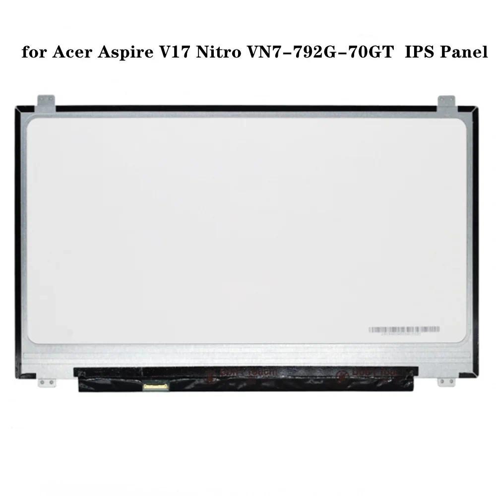 17.3 inch LCD Screen for Acer Aspire V17 Nitro VN7-792G-70GT FHD 1920x1080 EDP 30p 120Hz  IPS Panel