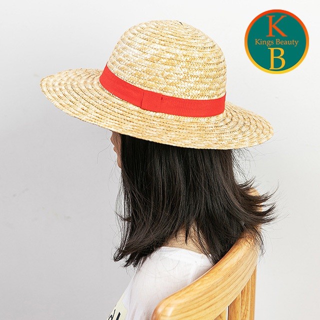 Topi Jerami Luffy Anime One Piece / Cosplay One Piece / Kostum Anime