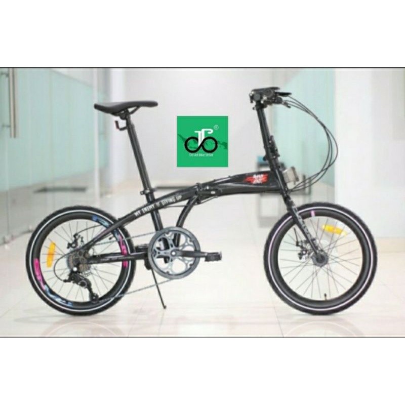 Sepeda Lipat 20" Element Police Milan Edisi Rans 2