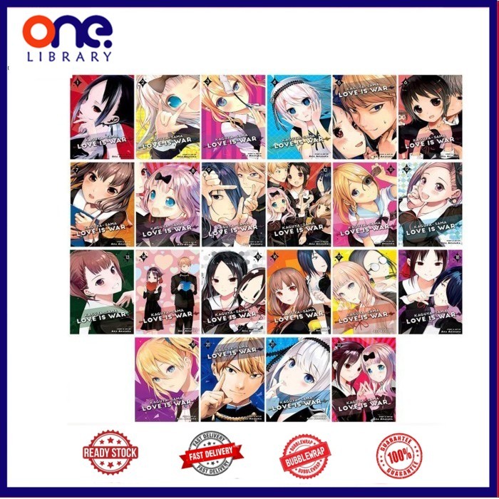 Kaguya-sama: Love Is War (manga), Vol. 1-28