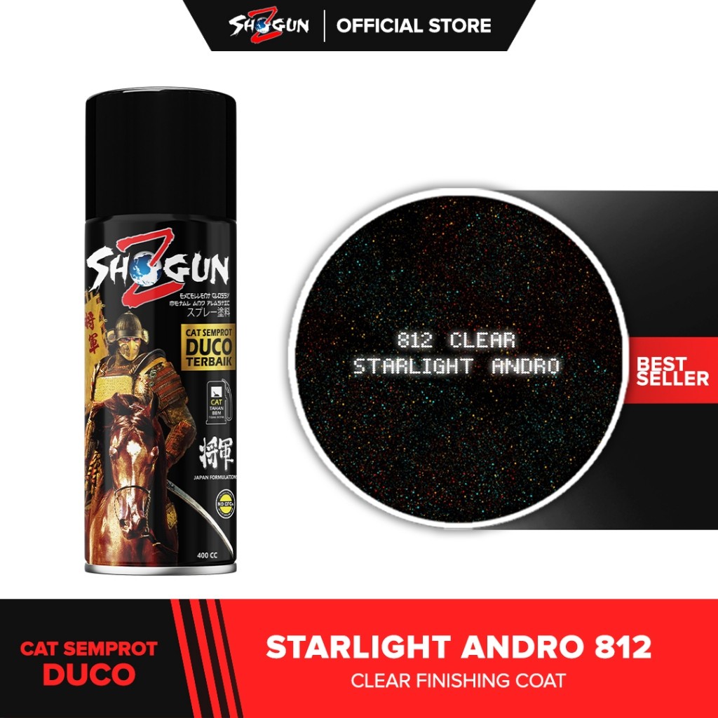 Cat Semprot Motor Shogun Z Paint Clear Starlight Glitter Andromeda 812 PAINT PROTECT