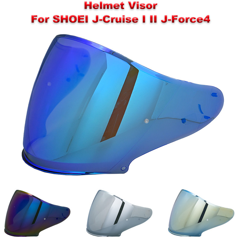 Motorcycle Half Helmet Visor Lens Fitting Case for SHOEI J-Cruise I II J-Force4 Motorbike 3/4 Open F
