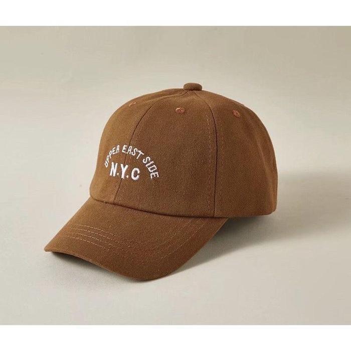 COD-Topi baseball Original Import Terbaru pria Wanita Material Catton Premium Hight Quality - NYC BA