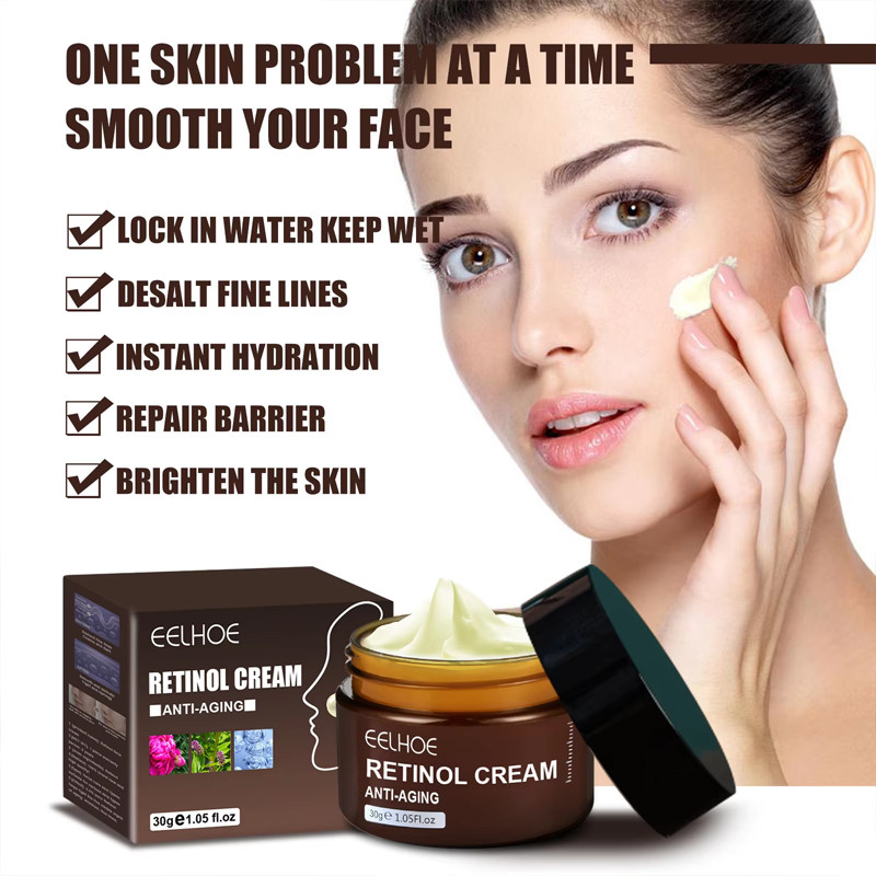Retinol Wrinkle Remover Face Cream Firming Lifting Anti Aging Fade Fine Lines Moisturizing Whitening