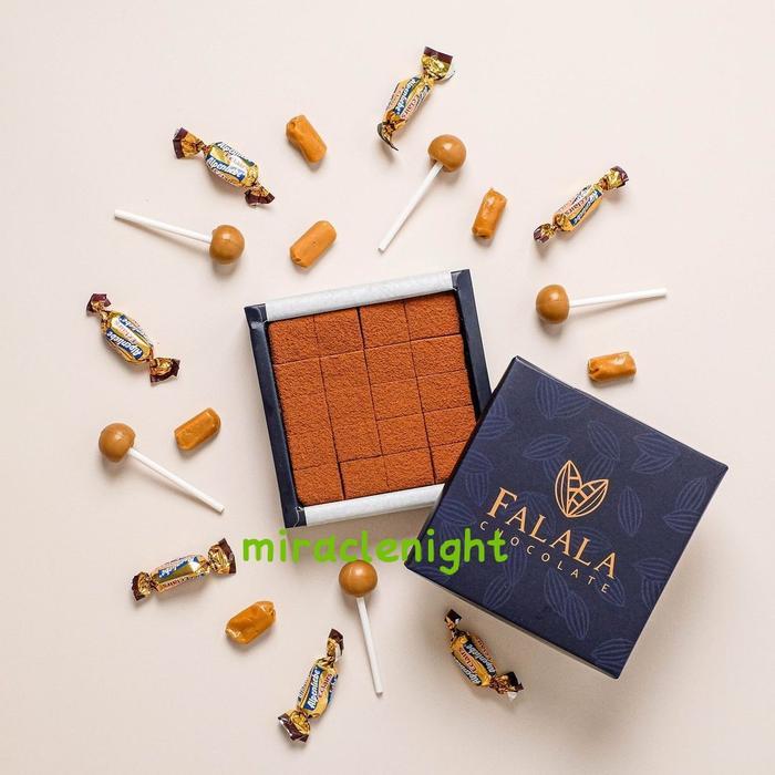 FALALA Chocolate Bali - caramel - small box - tanpa packing