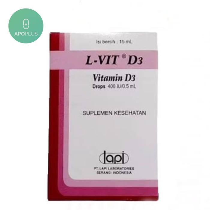 L-Vit D3 400iu Drops ~ Vitamin D3 400iu Drops Anak