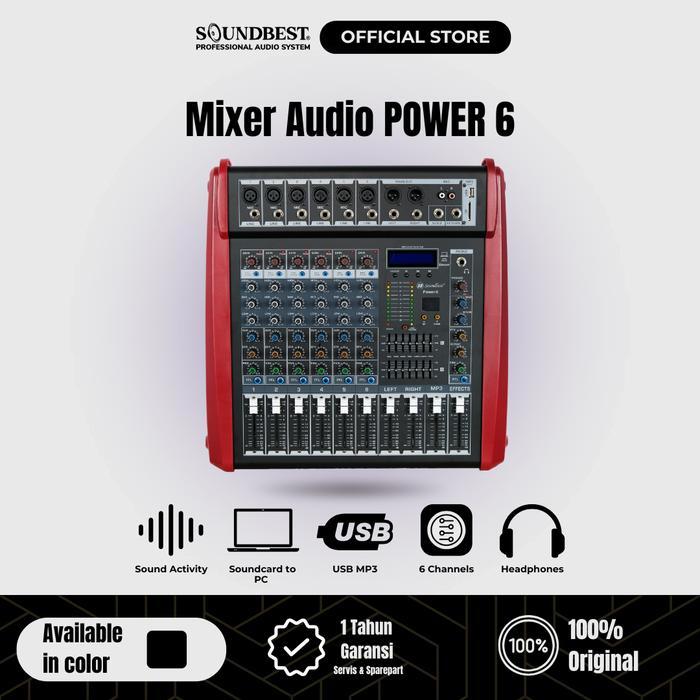 POWER MIXER SOUNDBEST POWER 6
