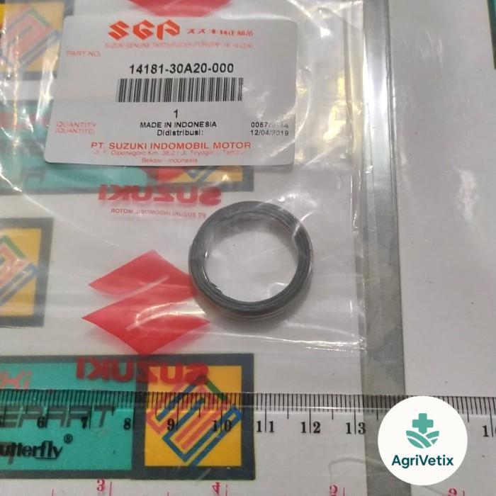 Suzuki Parts 14181-30A20-000 Gasket Pipa Knalpot Depan Suzuki Shogun 110 Ori - Not Specified