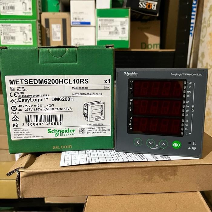 Power meter METSEDM6200HCL10RS SCHNEIDER/ Easylogic DM6200 Schneider