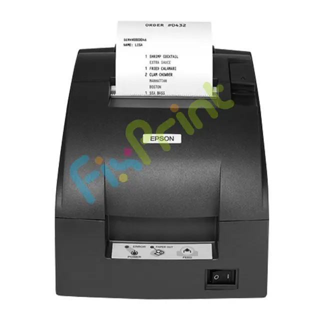 Printer POS Kasir Dot Matrix Epson TM-U220B TMU 220B Auto Cutter TMU-220D Manual Cutter Port USB LAN