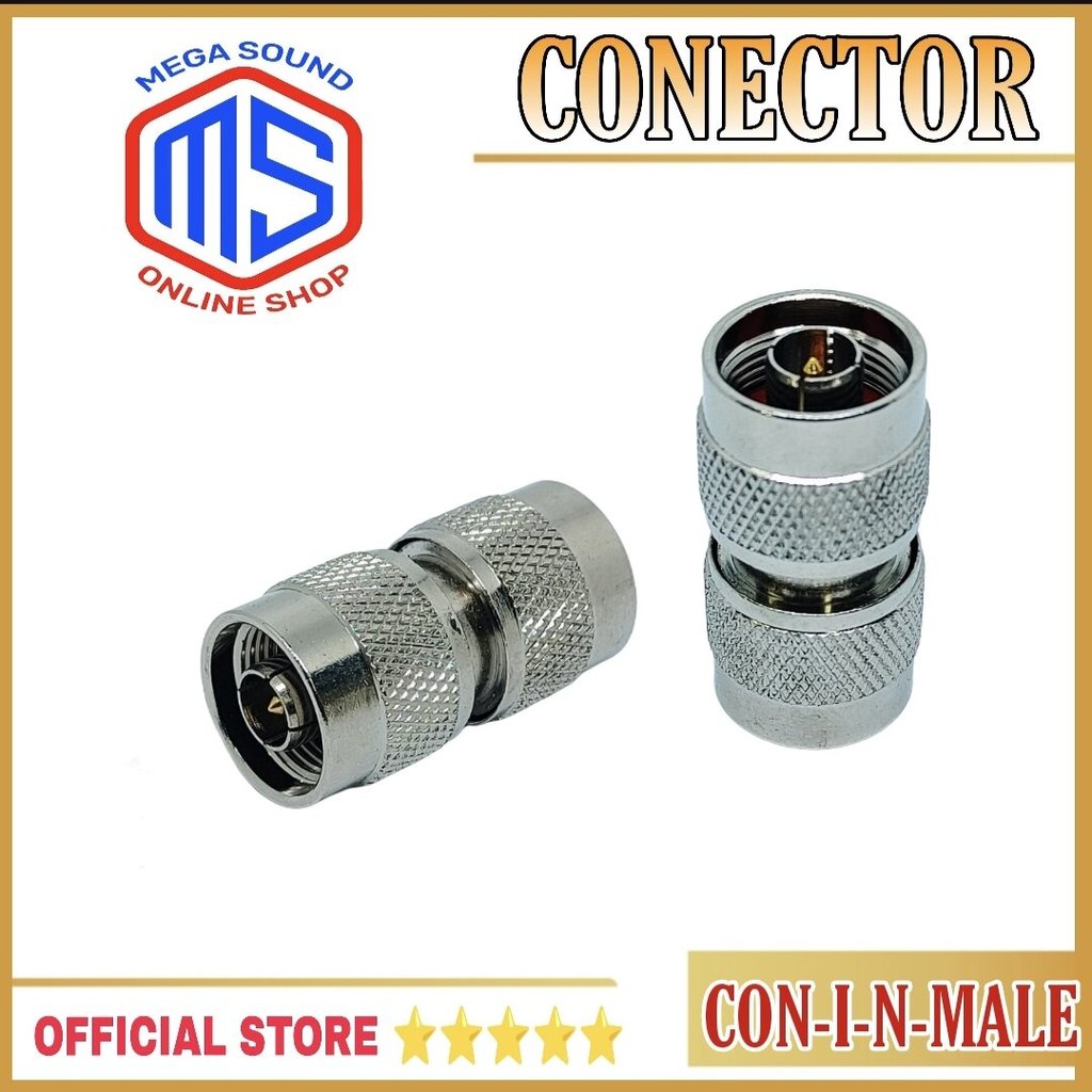 Connector N male to N male konektor I N MALE TAIWAN