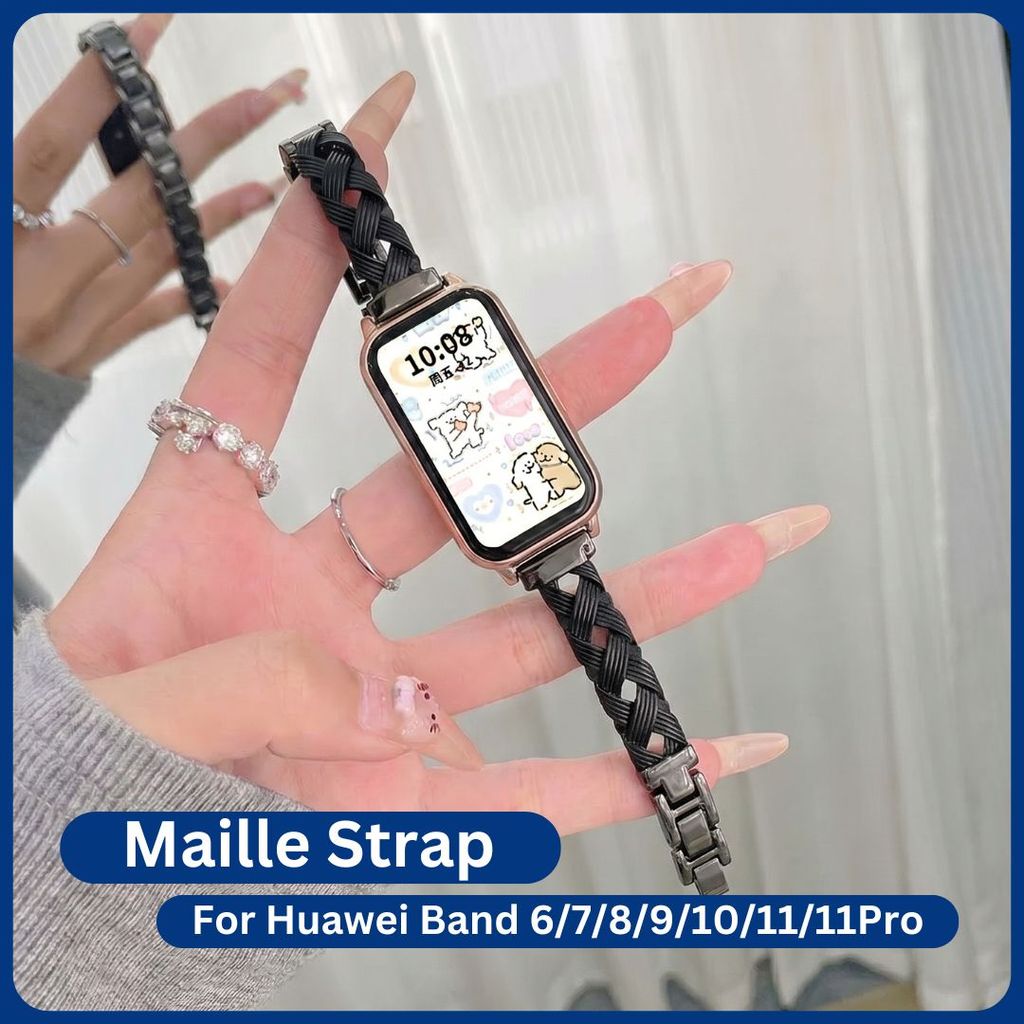 Maille Strap for Huawei band 11Pro Huawei band 11  Huawei band 10  Huawei band 9  Huawei band 8  Hua