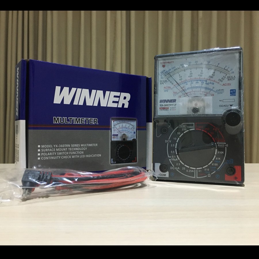 MULTIMETER ANALOG TESTER WINNER YX-360TRE-B