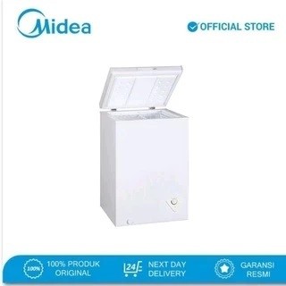 MIDEA - CHEST FREEZER KAPASITAS 100 LITER HS129C | FREEZER BOX MIDEA KAPASITAS 100 LITER HS129C