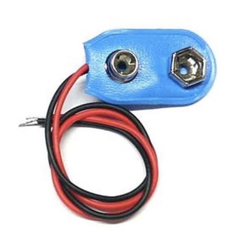 Kancing Batrery Baterai 9 Volt Kotak Konektor Tutup Terminal Soket Baterai 9 volt