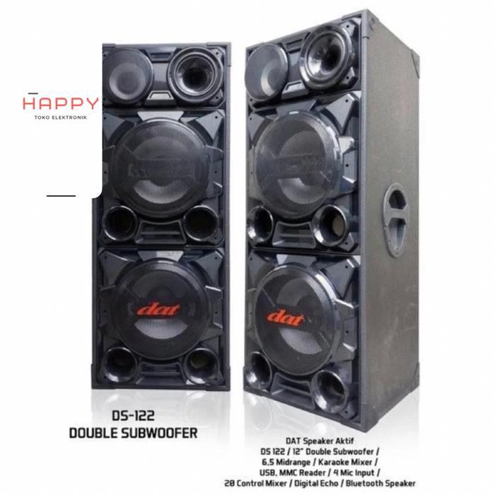 Speaker DAT DS 122 Speaker Aktif Dat 12 inch double woofer speaker DAT Transformer DAT DX122 15 inc 